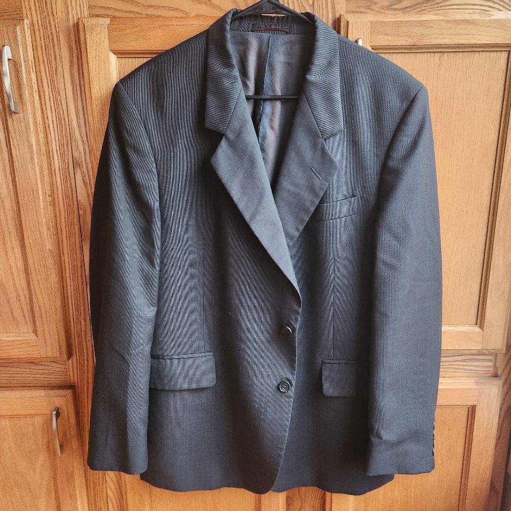 John Weitz Suit Jacket Gray Size 43R